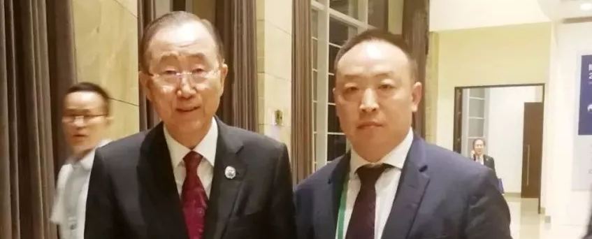 欧美大屁股大逼联合国第八任秘书长潘基文会见赵章栓会长